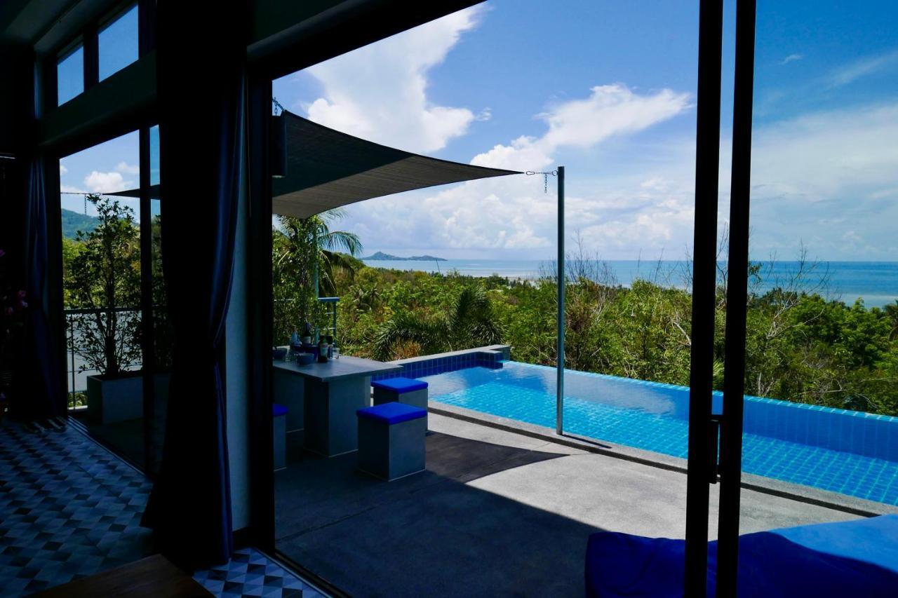Ko Samui Seaview Pool Villa Seren With Car Laem Set Beach Bagian luar foto