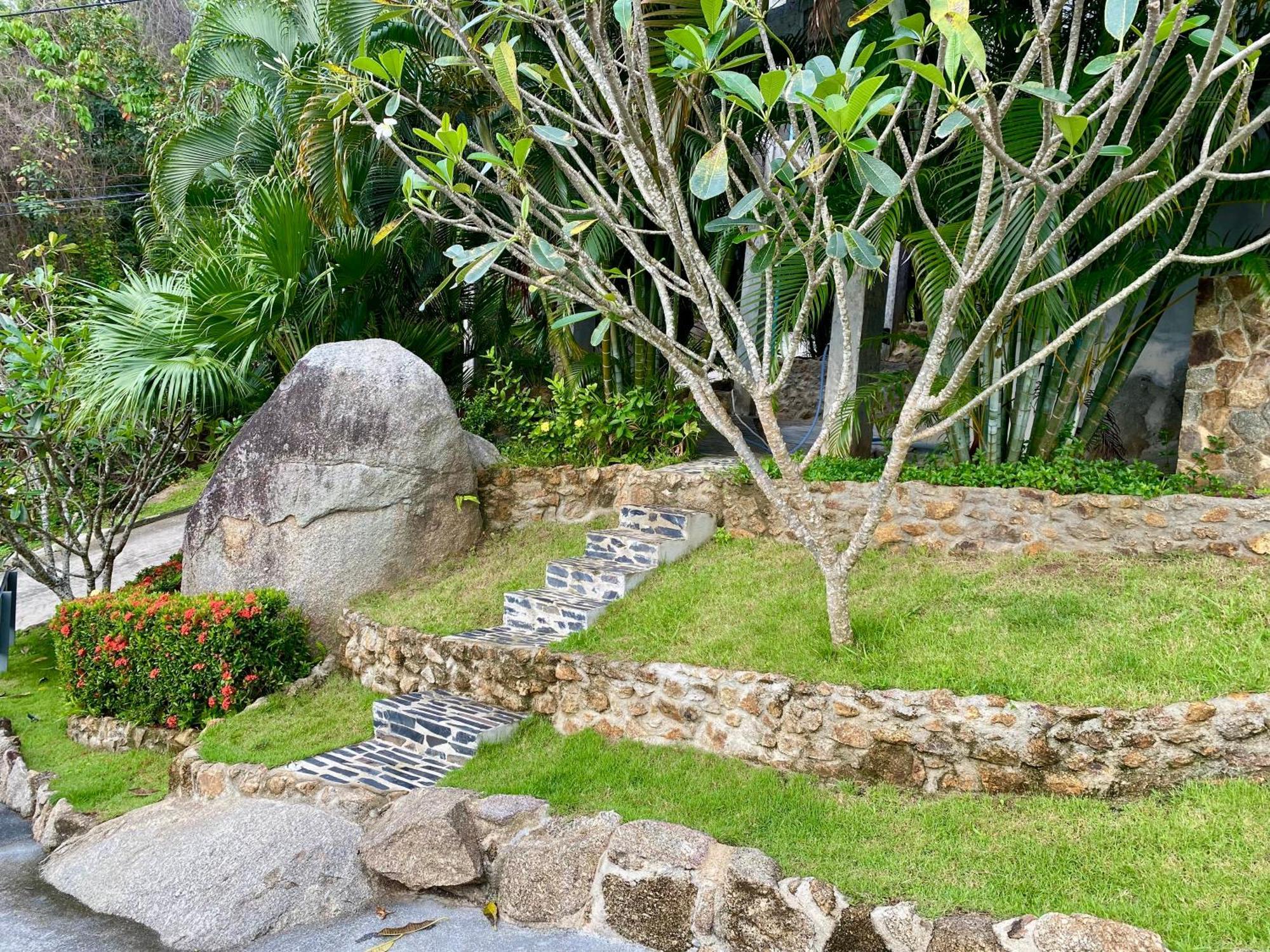 Ko Samui Seaview Pool Villa Seren With Car Laem Set Beach Bagian luar foto