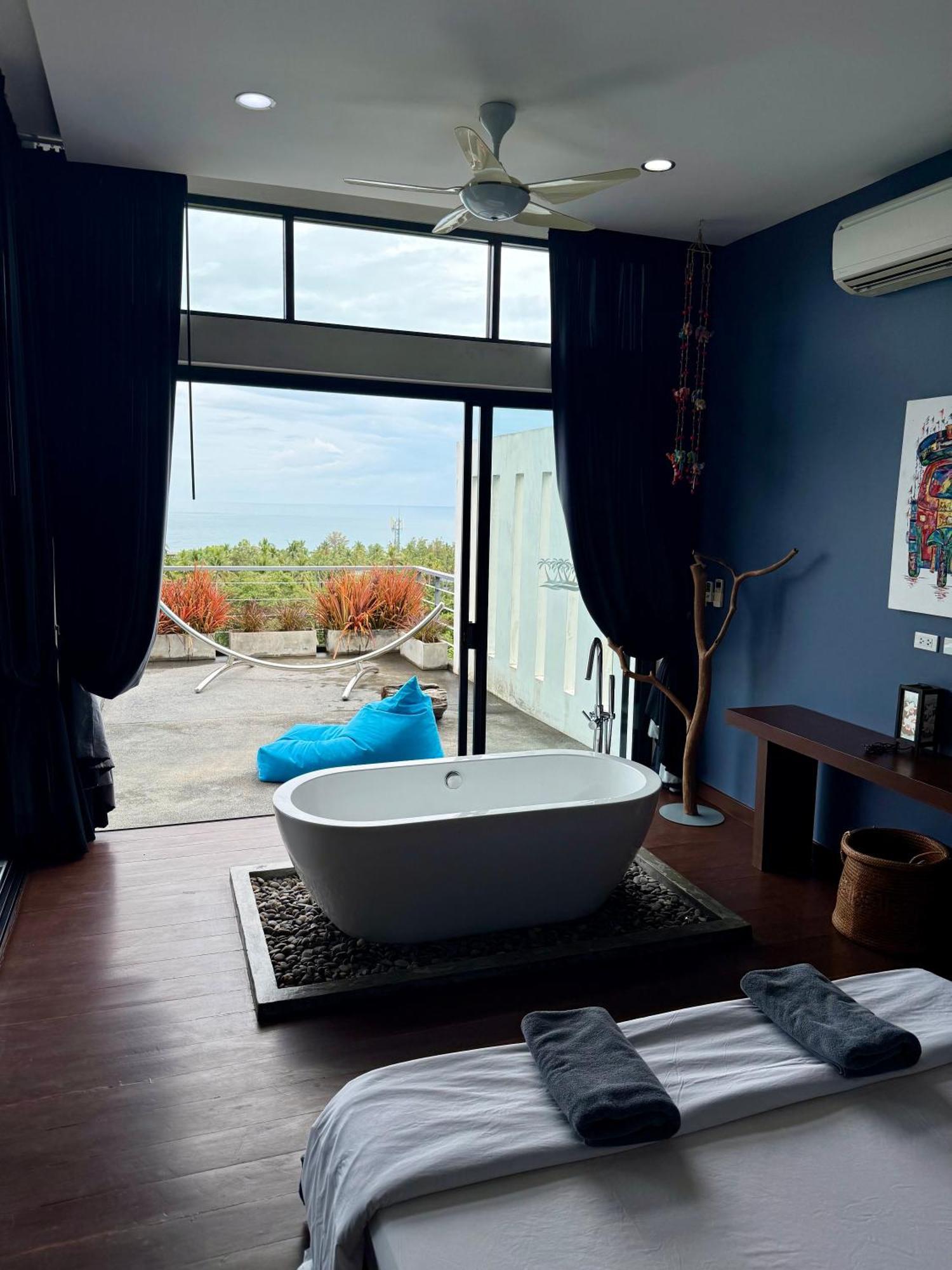 Ko Samui Seaview Pool Villa Seren With Car Laem Set Beach Bagian luar foto