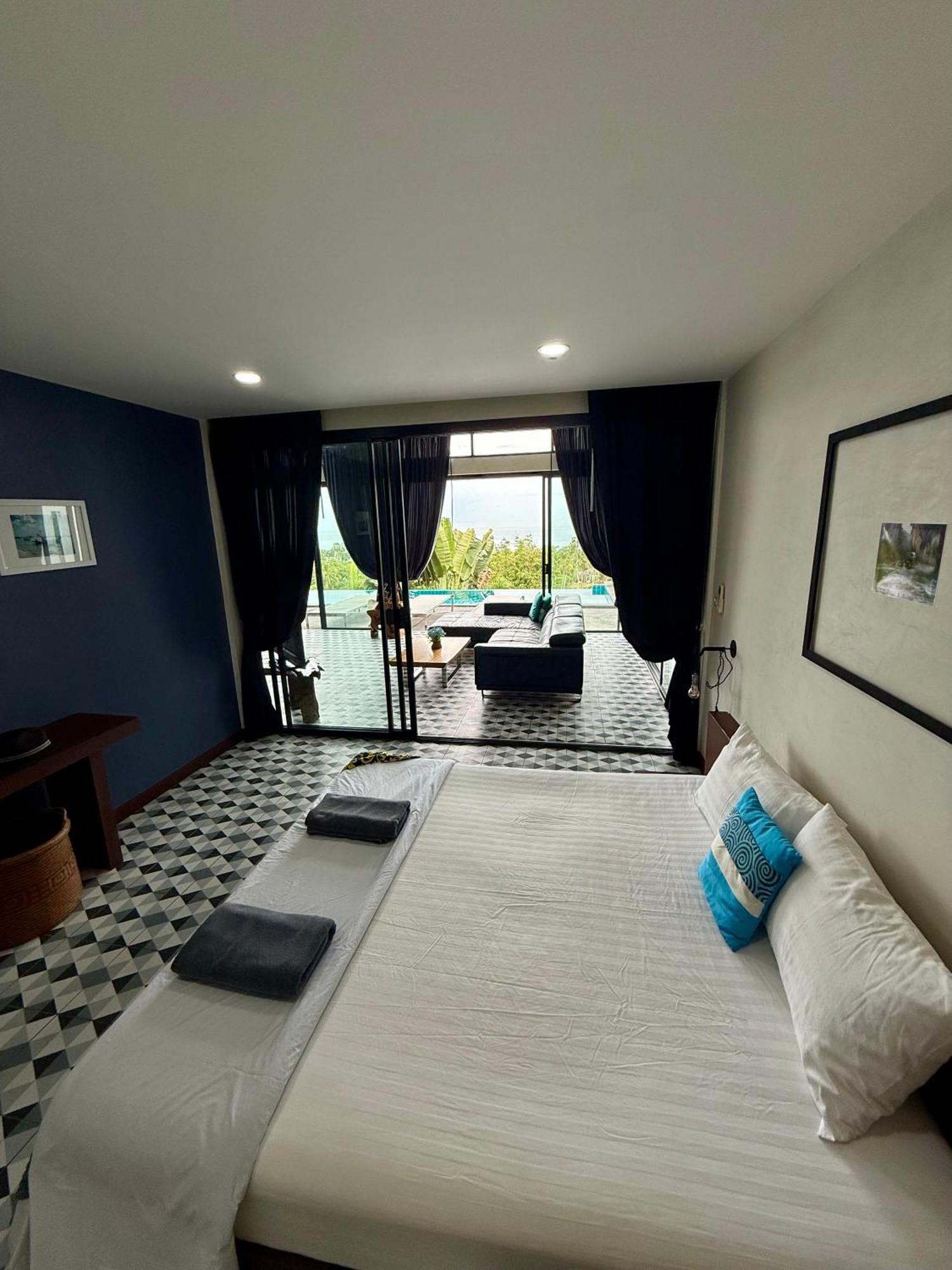 Ko Samui Seaview Pool Villa Seren With Car Laem Set Beach Bagian luar foto