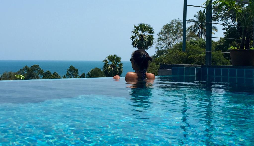 Ko Samui Seaview Pool Villa Seren With Car Laem Set Beach Ruang foto
