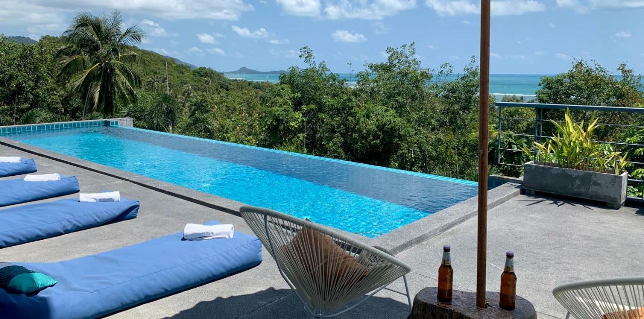 Ko Samui Seaview Pool Villa Seren With Car Laem Set Beach Bagian luar foto
